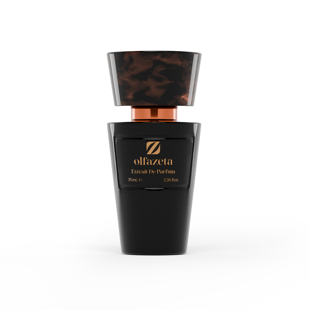 Flacon de parfum homme Olfazeta de la gamme Millésime.